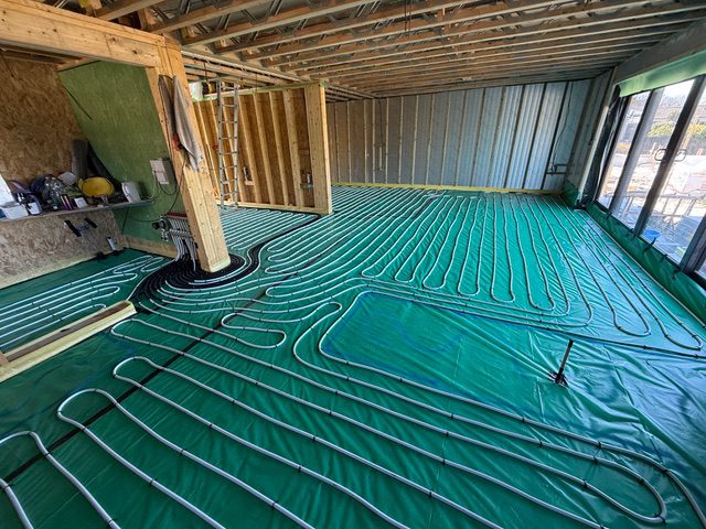 Underfloor Heating in Newquay Cornwall by MEP South West