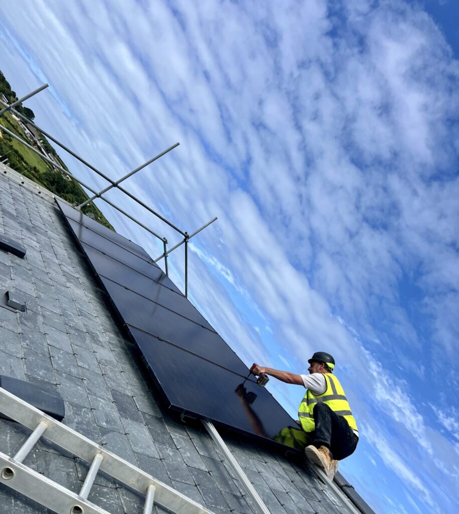 Solar Panels in Newquay Cornwall by MEP South West